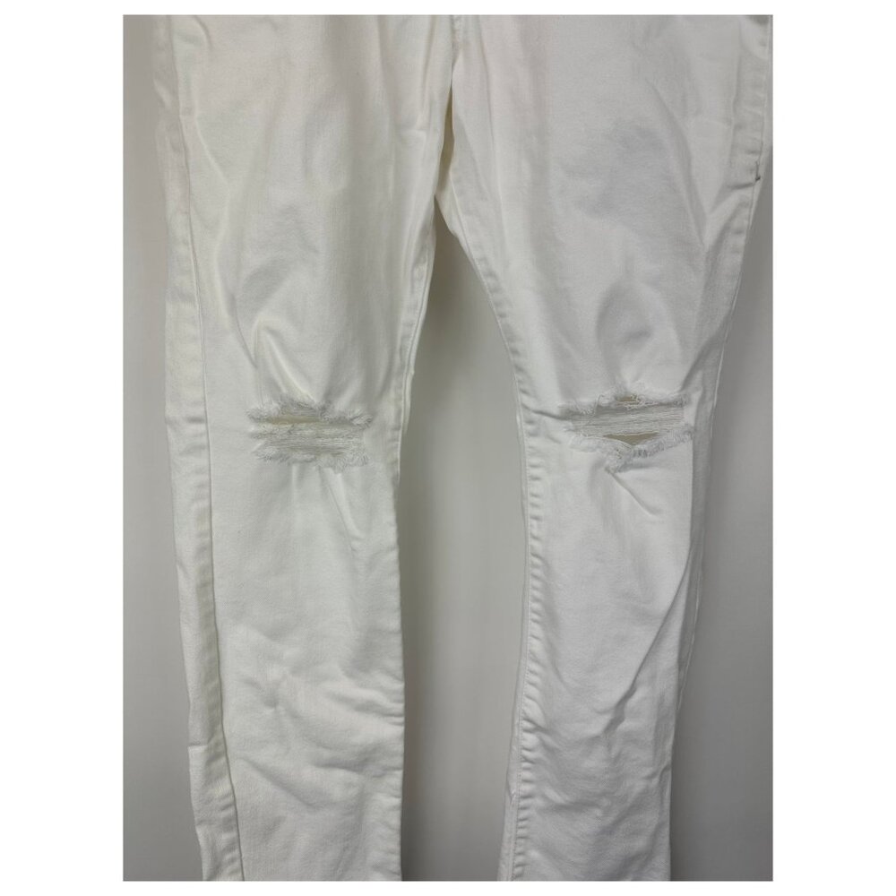 MENS And Now This White Ripped Skinny Jeans - Picture 3 of 4